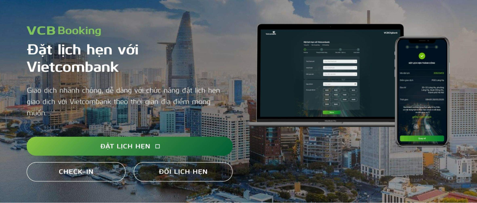 Tính năng đặt lịch hẹn trực tuyến giúp khách hàng tiết kiệm nhiều thời gian